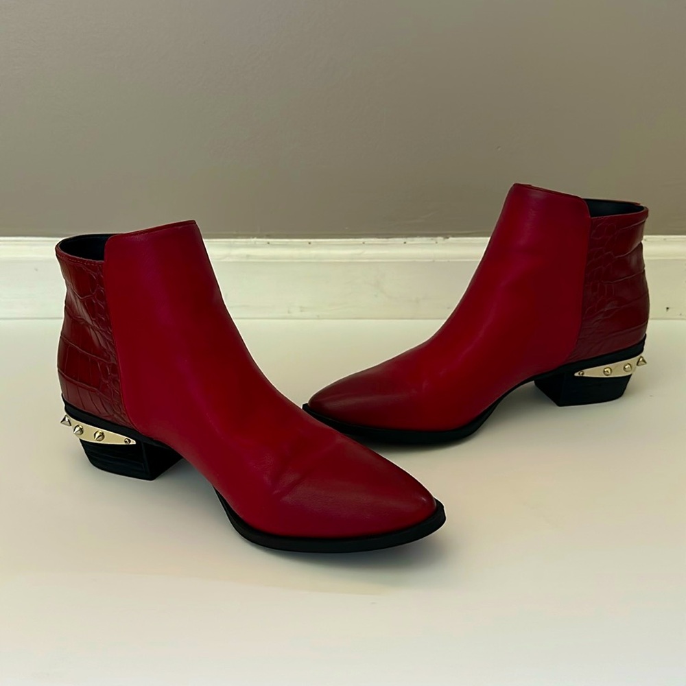Red booties